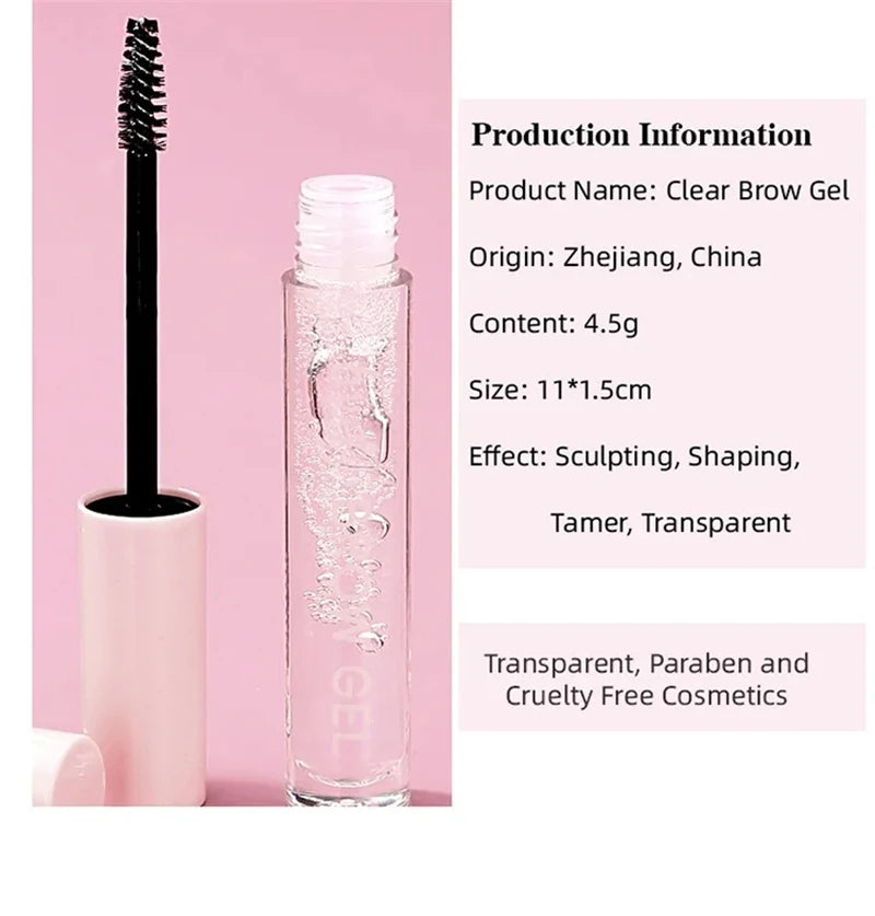 Waterproof Transparent Gel Eyebrow Styling Cream