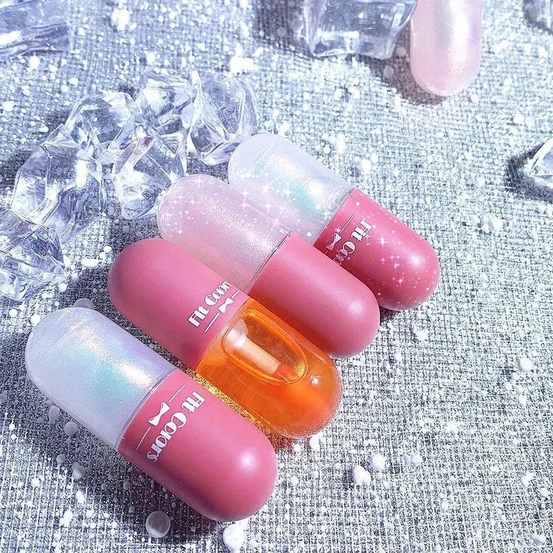 Mini Capsule Liquid Lip Blam Moisturizing Transparent