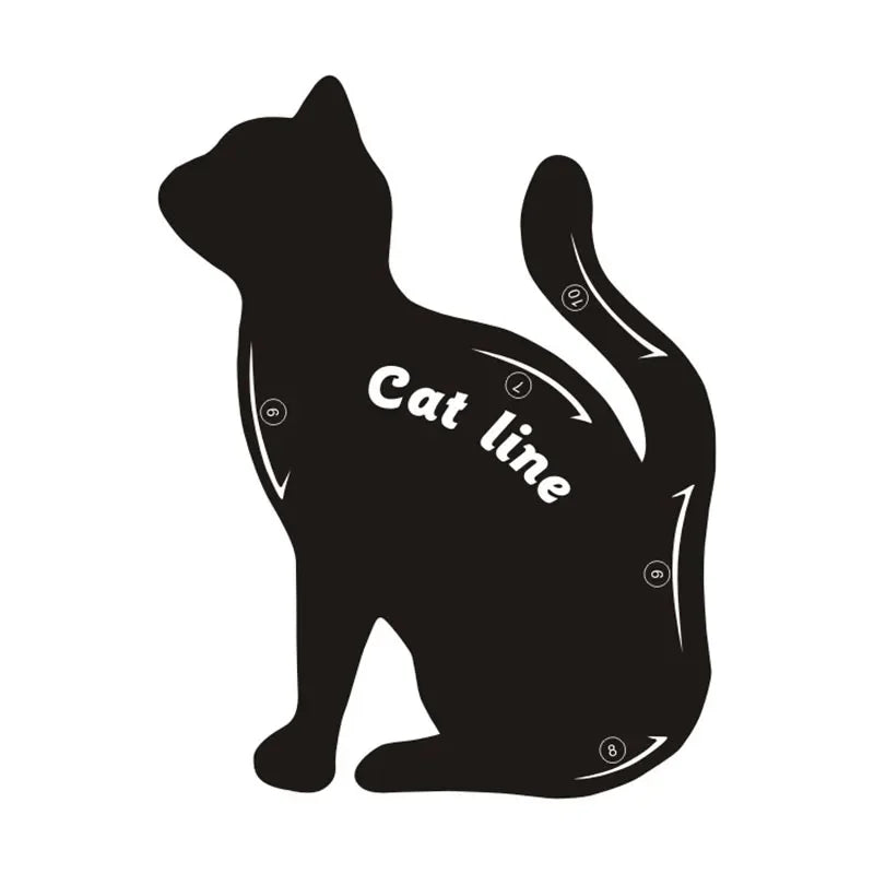 2pcs Eyeliner Stencils Cat Line Eyeliner