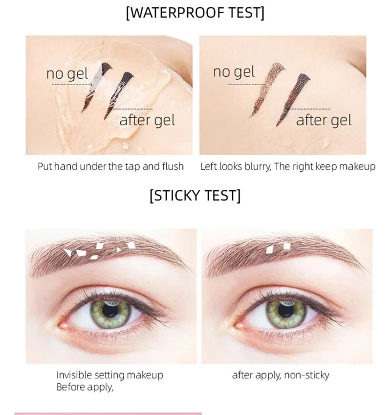Waterproof Transparent Gel Eyebrow Styling Cream
