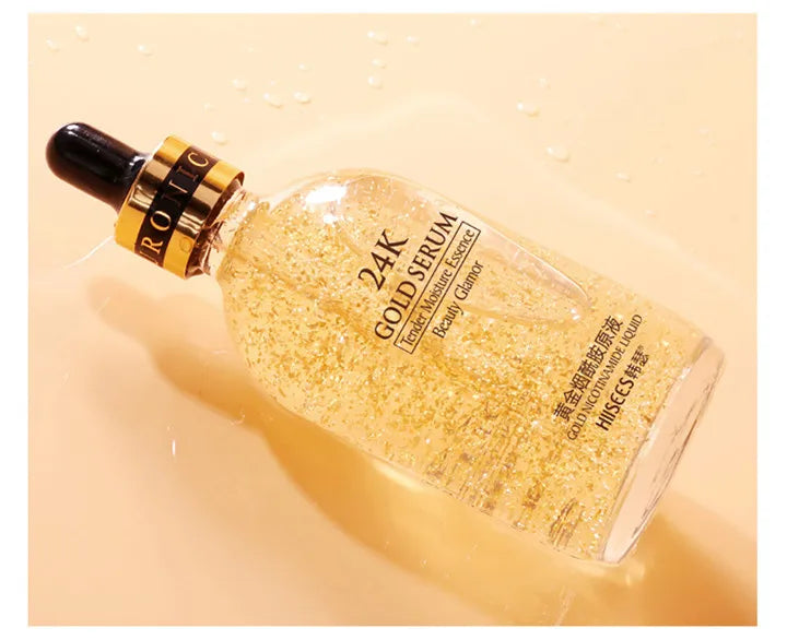 24k Gold Face Serum Brightening Skin Care