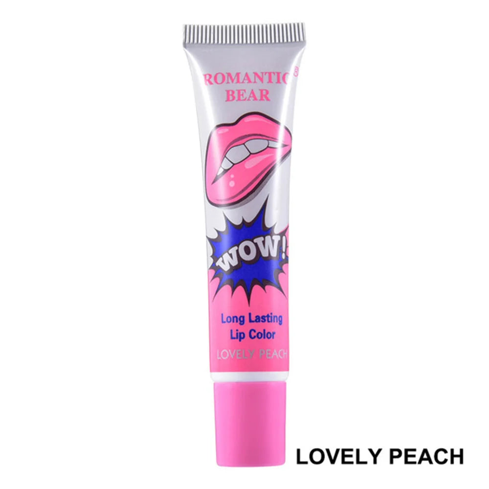 6 Colors Amazing Peel Off Liquid Lipstick Waterproof Long Lasting