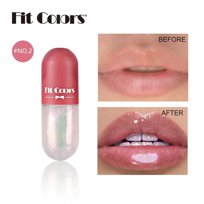 Mini Capsule Liquid Lip Blam Moisturizing Transparent