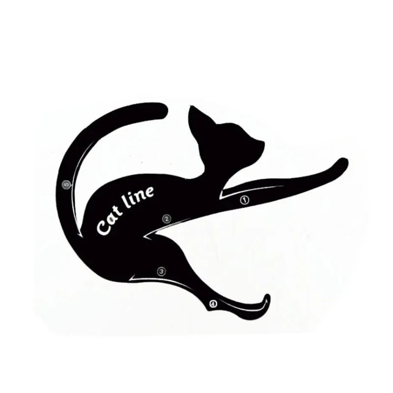 2pcs Eyeliner Stencils Cat Line Eyeliner