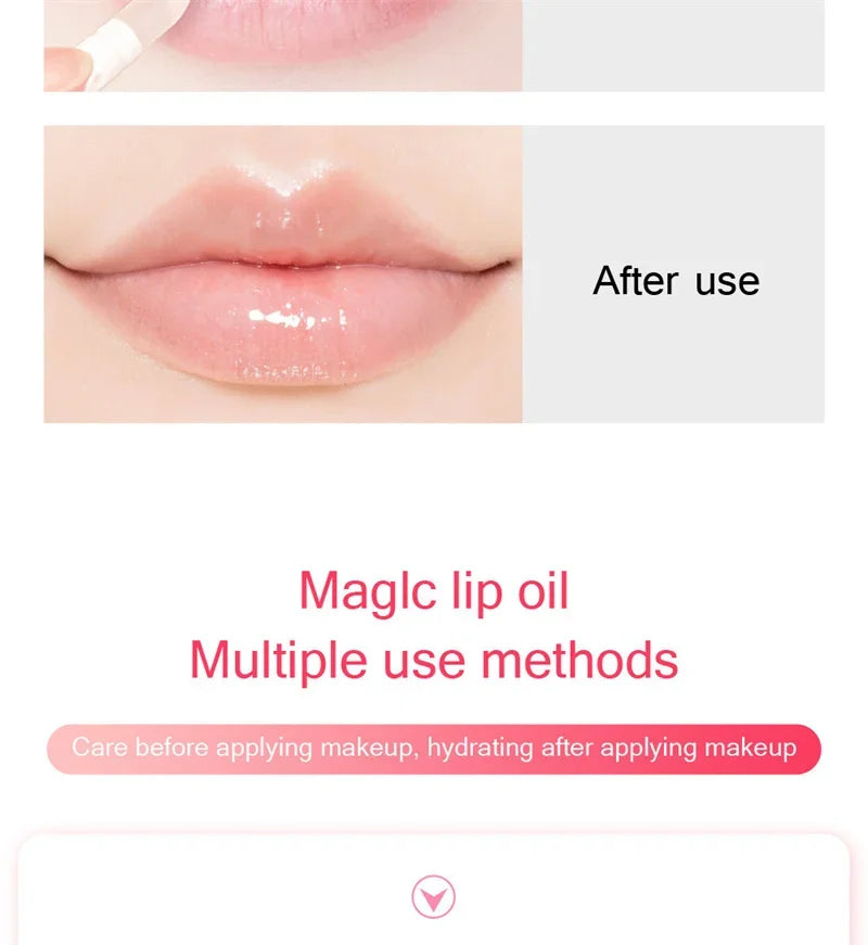 Mini Capsule Liquid Lip Blam Moisturizing Transparent