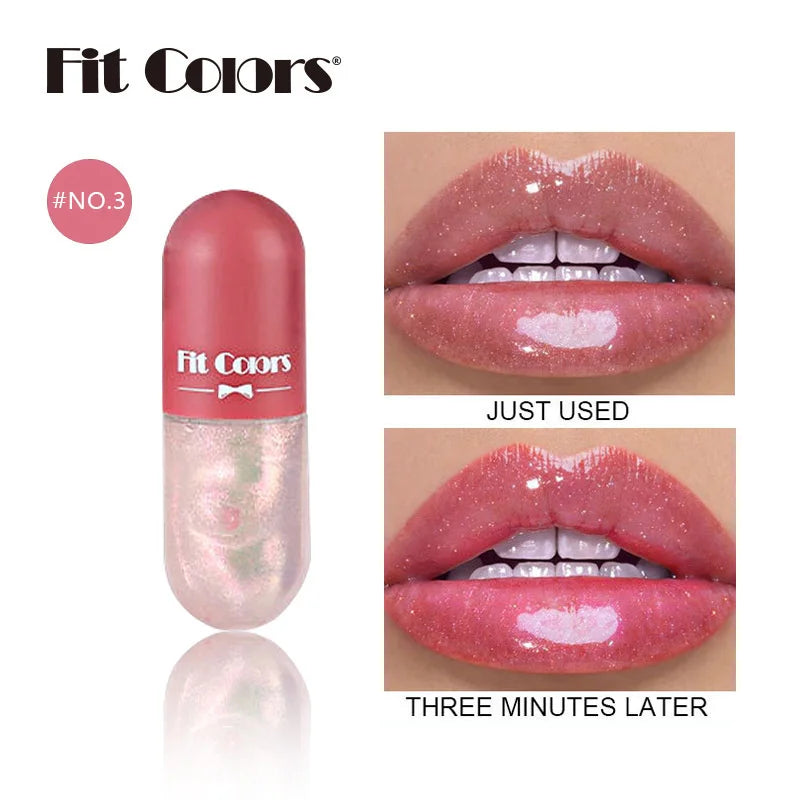 Mini Capsule Liquid Lip Blam Moisturizing Transparent