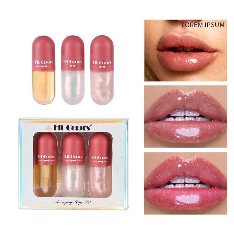 Mini Capsule Liquid Lip Blam Moisturizing Transparent