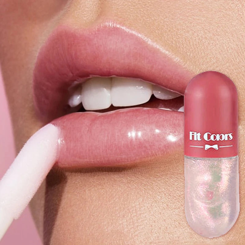 Mini Capsule Liquid Lip Blam Moisturizing Transparent