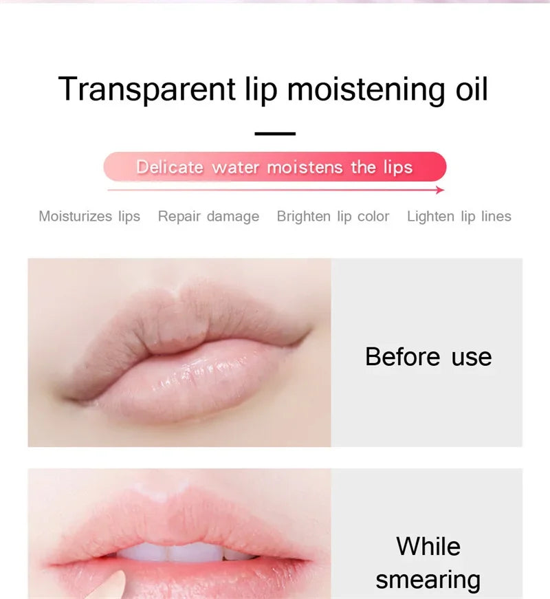 Mini Capsule Liquid Lip Blam Moisturizing Transparent