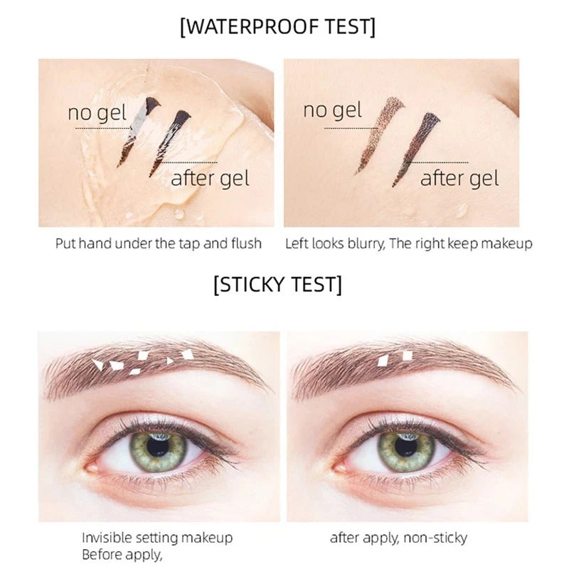 Waterproof Transparent Gel Eyebrow Styling Cream