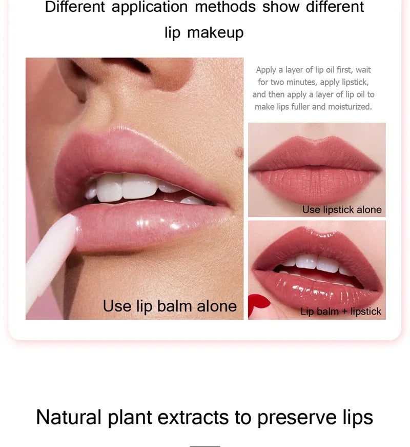Mini Capsule Liquid Lip Blam Moisturizing Transparent