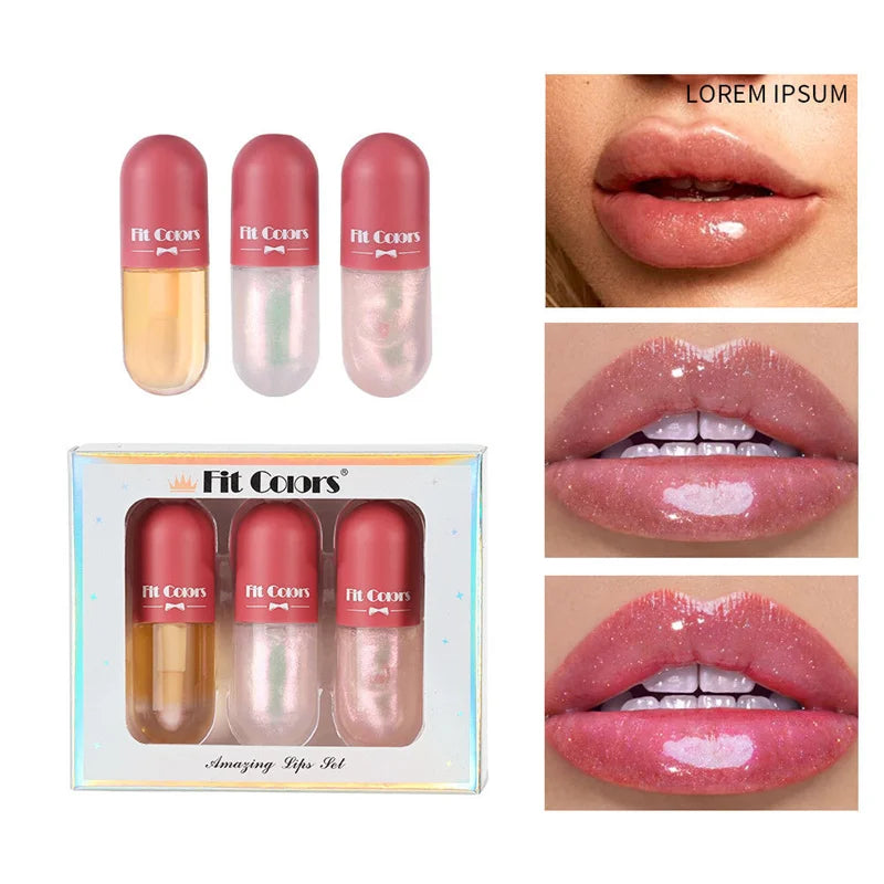 Mini Capsule Liquid Lip Blam Moisturizing Transparent