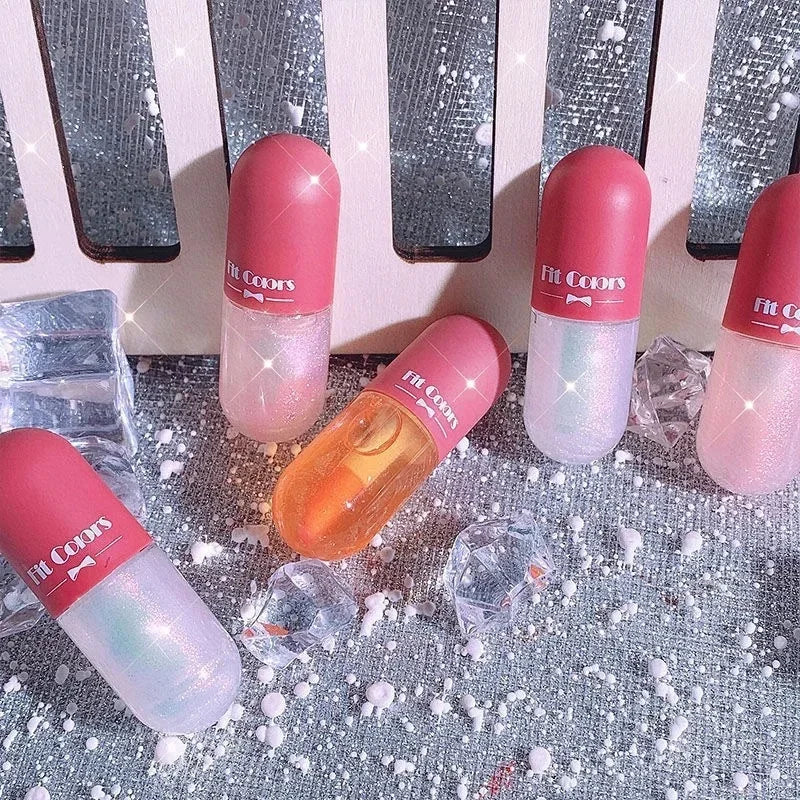 Mini Capsule Liquid Lip Blam Moisturizing Transparent