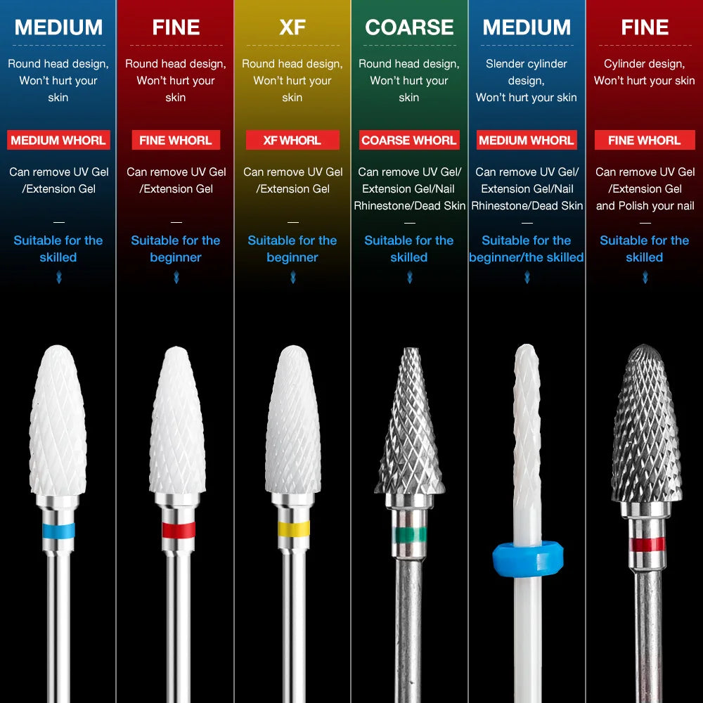 Dmoley Tungsten Carbide Nail Drill Bit Electric