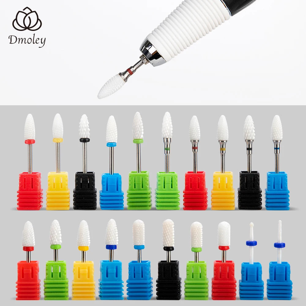 Dmoley Tungsten Carbide Nail Drill Bit Electric