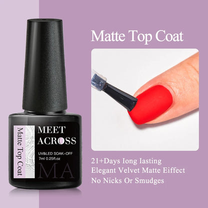 7ml Clear Non Stick Hand Solid Extension Nail Gel Polish