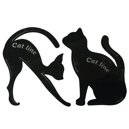 2pcs Eyeliner Stencils Cat Line Eyeliner