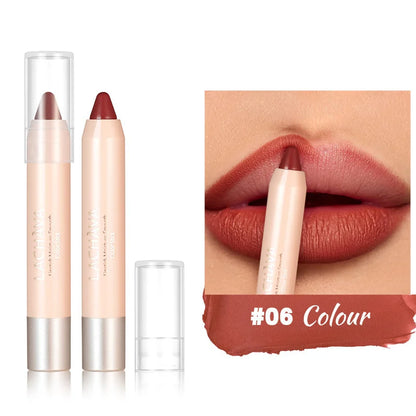 8-Colors Lipstick Pencil Waterproof Sexy Red Matte