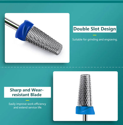 Dmoley Tungsten Carbide Nail Drill Bit Electric