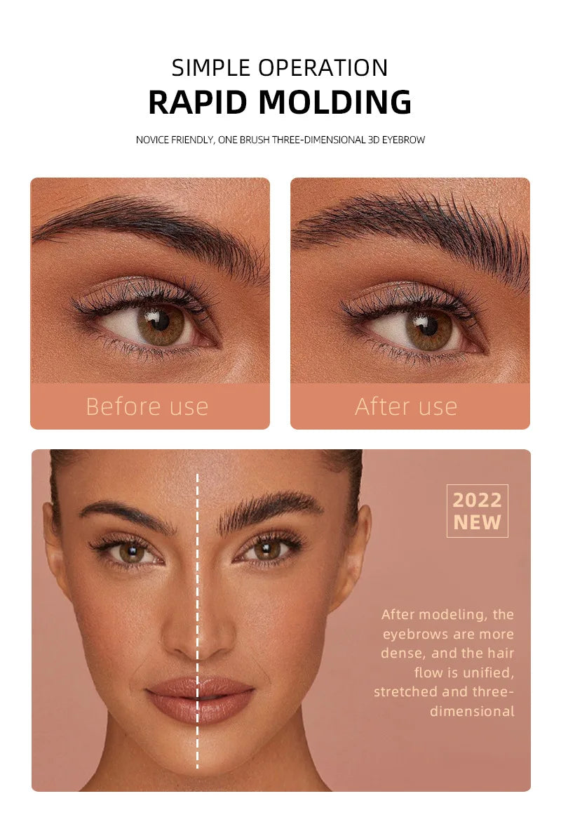 3D Wild Eyebrow Gel Wax Brow