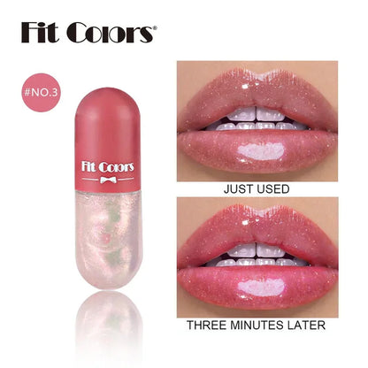 Mini Capsule Liquid Lip Blam Moisturizing Transparent