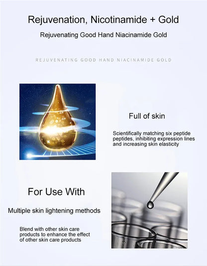 24k Gold Face Serum Brightening Skin Care