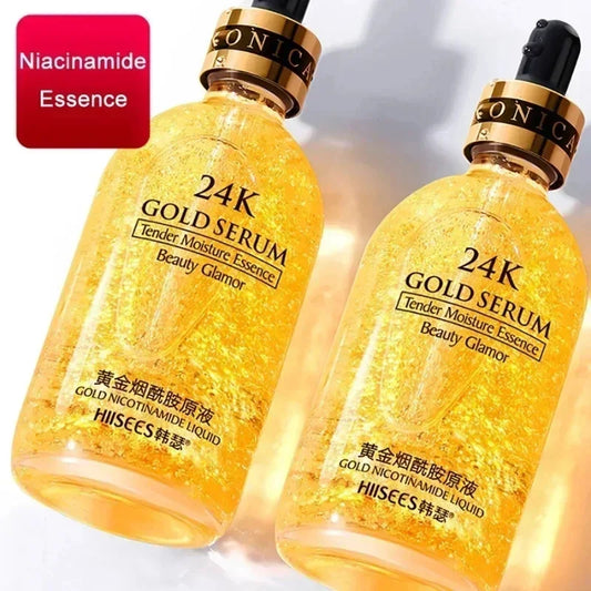 24k Gold Face Serum Brightening Skin Care