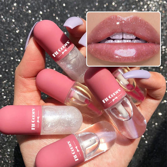 Mini Capsule Liquid Lip Blam Moisturizing Transparent