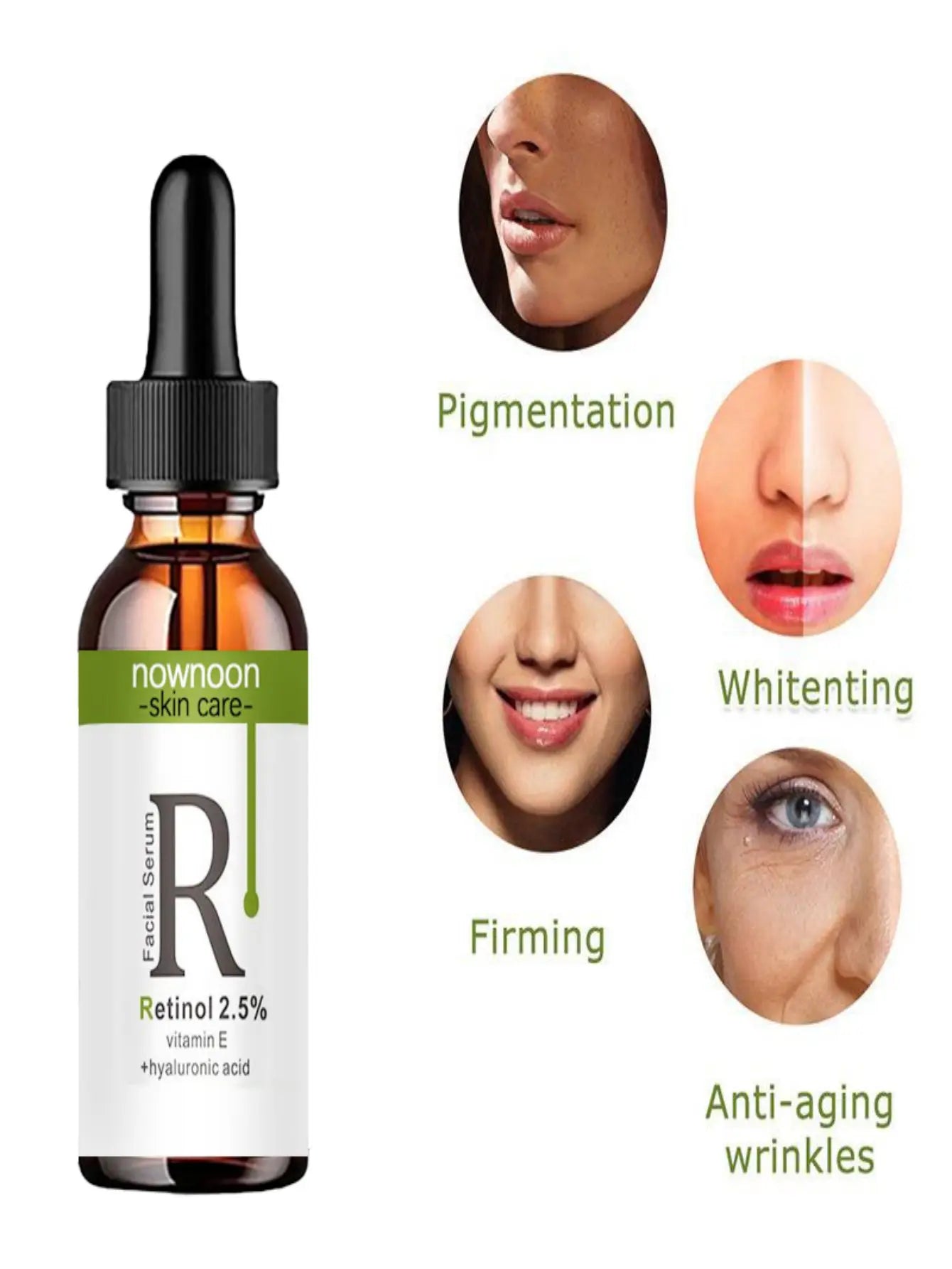 Retinol Serum Anti Wrinkle Fade Dark Spots Vitamin C