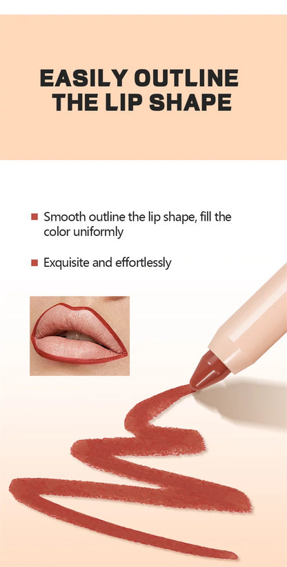 8-Colors Lipstick Pencil Waterproof Sexy Red Matte