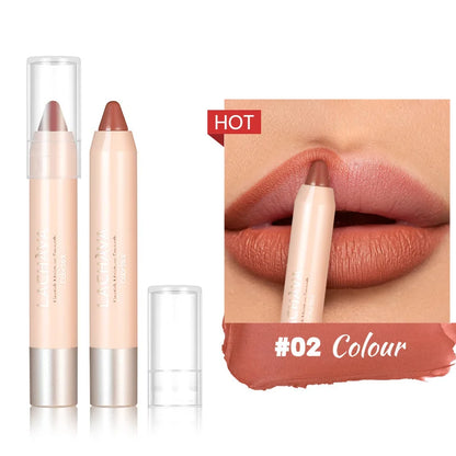 8-Colors Lipstick Pencil Waterproof Sexy Red Matte