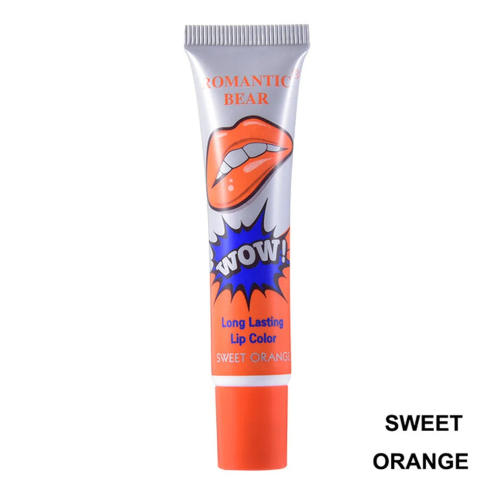 6 Colors Amazing Peel Off Liquid Lipstick Waterproof Long Lasting